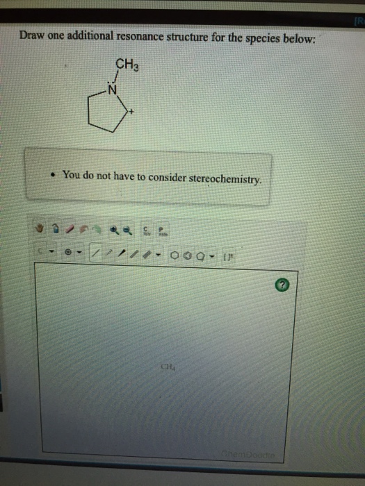 Solved Draw one additional resonance structure for the