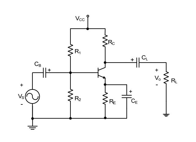 Solved Let Vcc= 12v, R=6.2 Kohm, Re= 1.8k Ohm And Rl=2.2k 