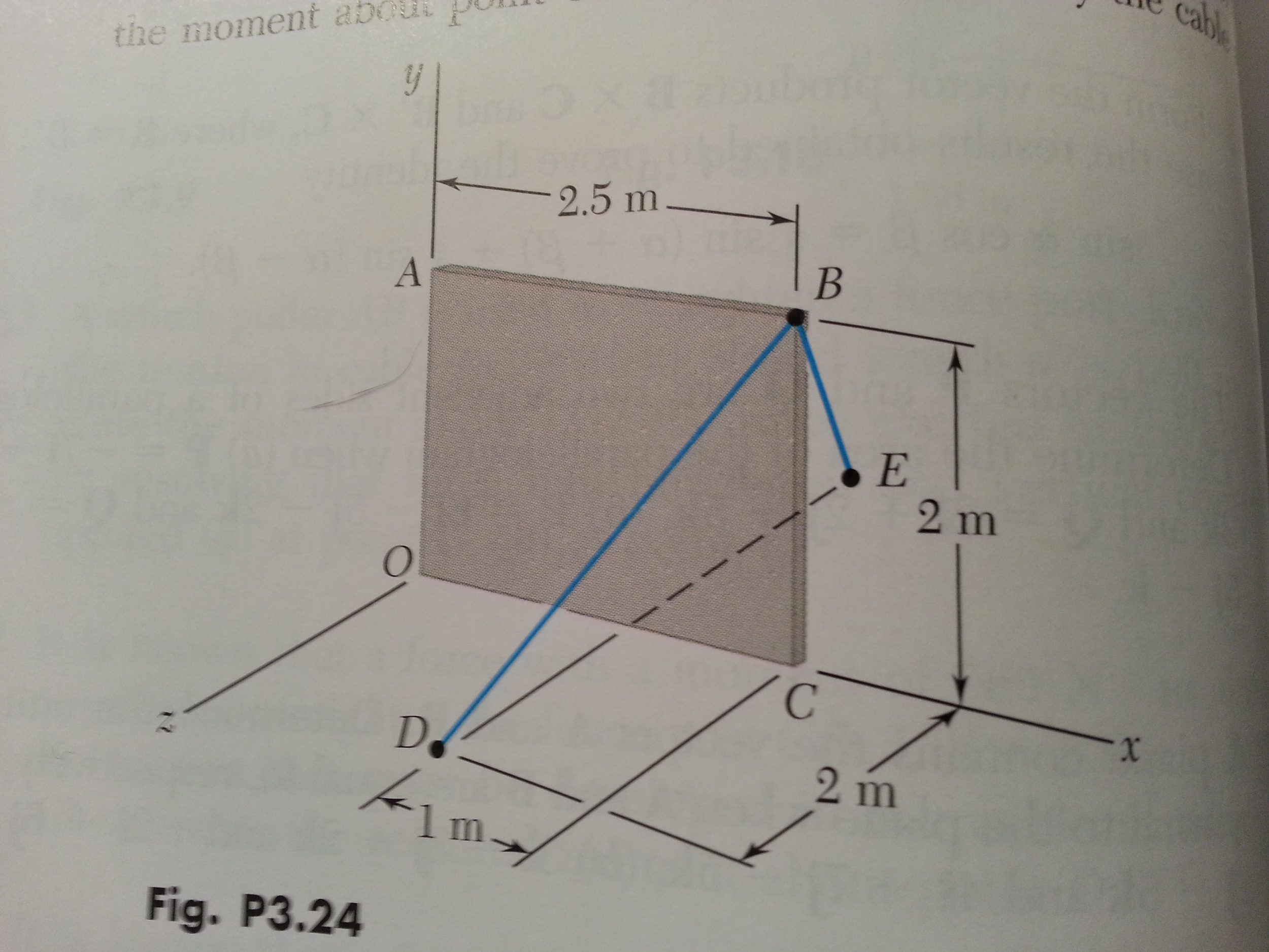 Solved A Precast Concrete Wall Section Is Temporarily Held Chegg Com