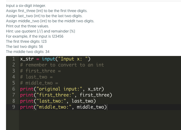 solved-input-a-string-of-digits-convert-the-string-to-an-chegg