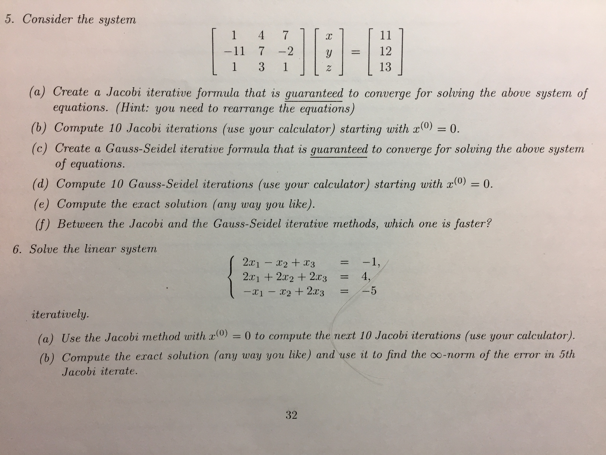 Gauss on sale seidel calculator