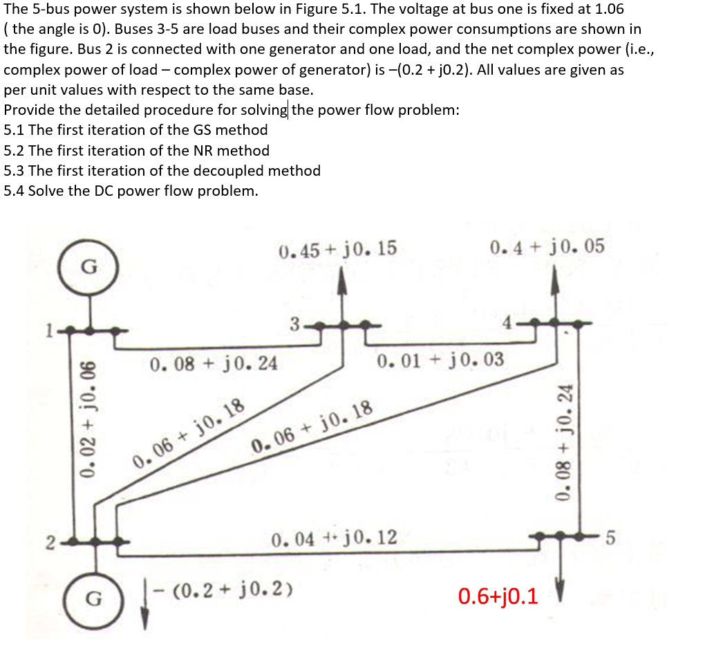 solved-the-5-bus-power-system-is-shown-below-in-figure-5-1-chegg