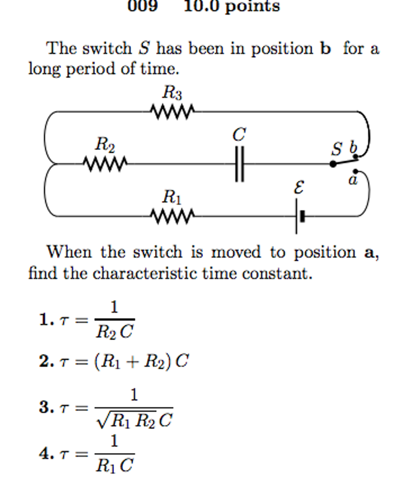 solved-the-switch-s-has-been-in-position-b-for-a-long-period-chegg