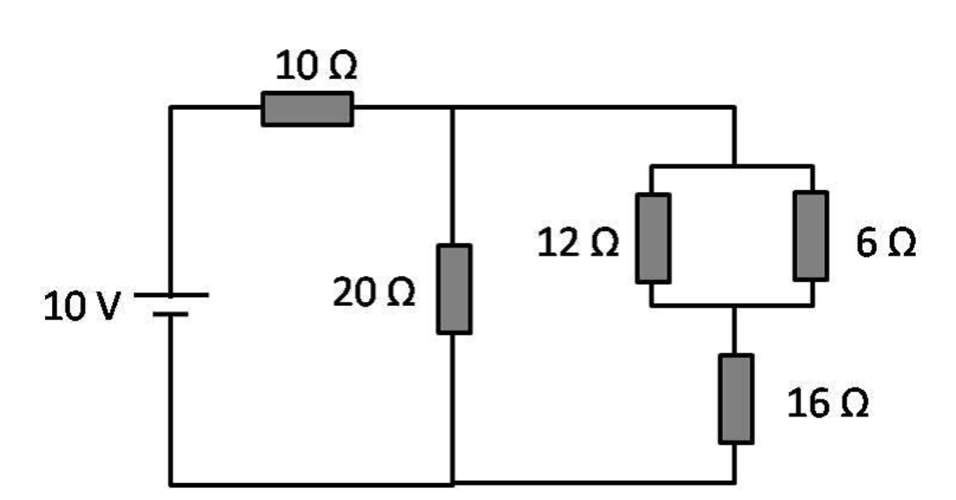 Solved What is the current in the 10 ohm resistor of Figure | Chegg.com