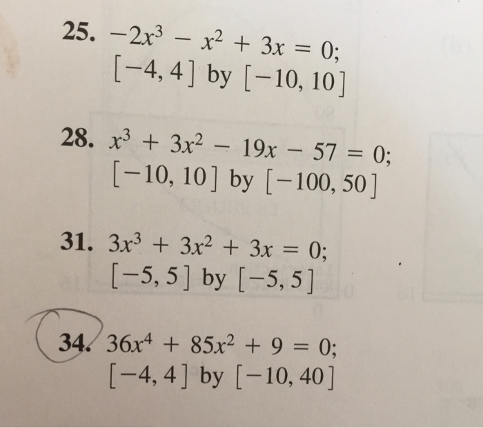 find the value of x if 2x 3 4 10 3