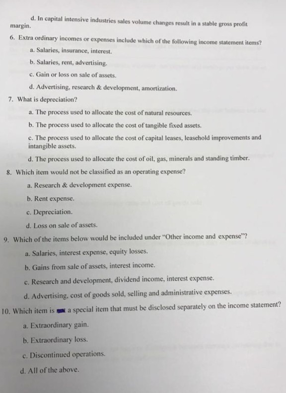 Solved SECTION A: Multiple Choice. Instruction - Select The | Chegg.com