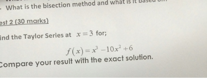 Solved Find The Taylor Series At X 3 For F x X 3 Chegg