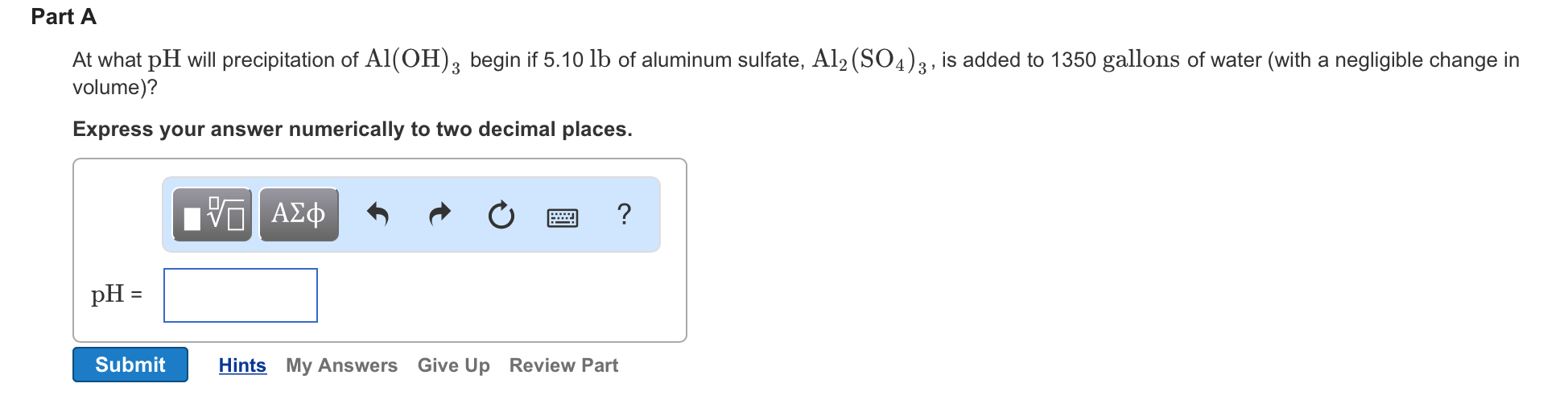 al oh 3 precipitate