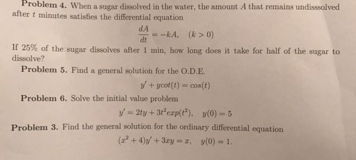 Solved When a sugar dissolved in the water, the amount A | Chegg.com