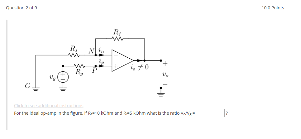 Solved For The Ideal Op amp Connected As Shown In The Chegg