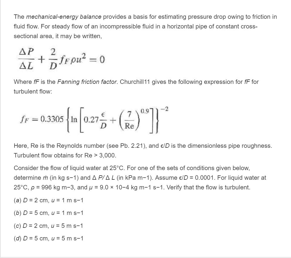 What Is Mechanical Energy Balance