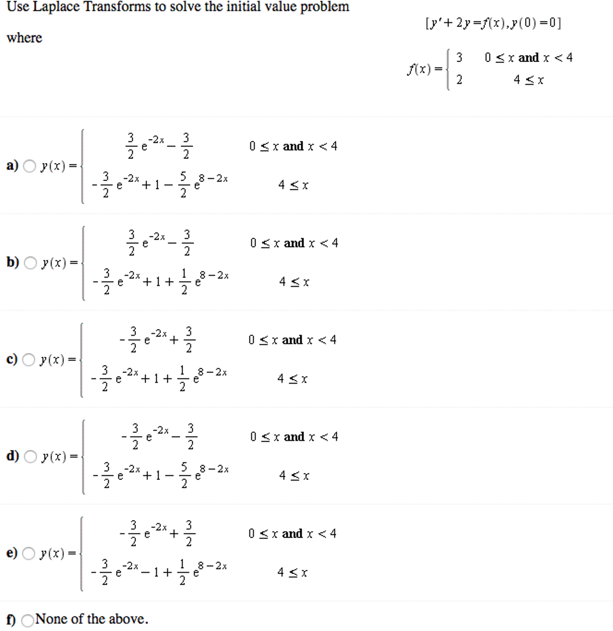 solved-use-laplace-transforms-to-solve-the-initial-value-chegg