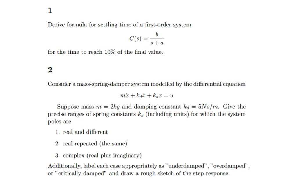 Solved G s B s A For The Time To Reach 10 Of The Final Chegg