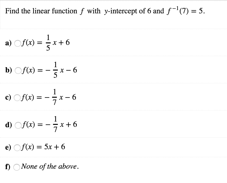 solved-find-the-linear-function-f-with-y-intercept-of-6-and-chegg