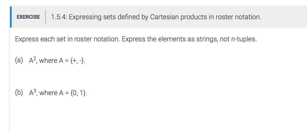 Solved ***NOTE: THIS IS CHAPTER 1 - SETS- IN "DISCRETE | Chegg.com