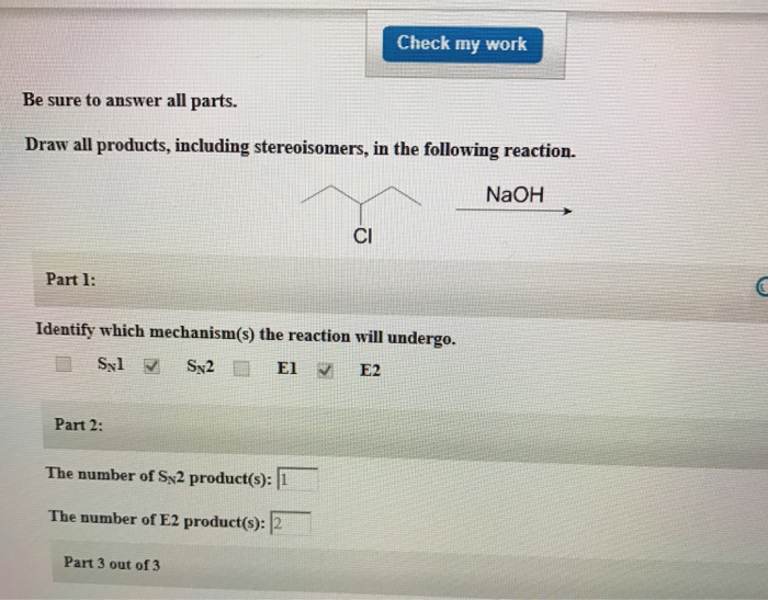 Solved Draw all products, including stereoisomers, in the