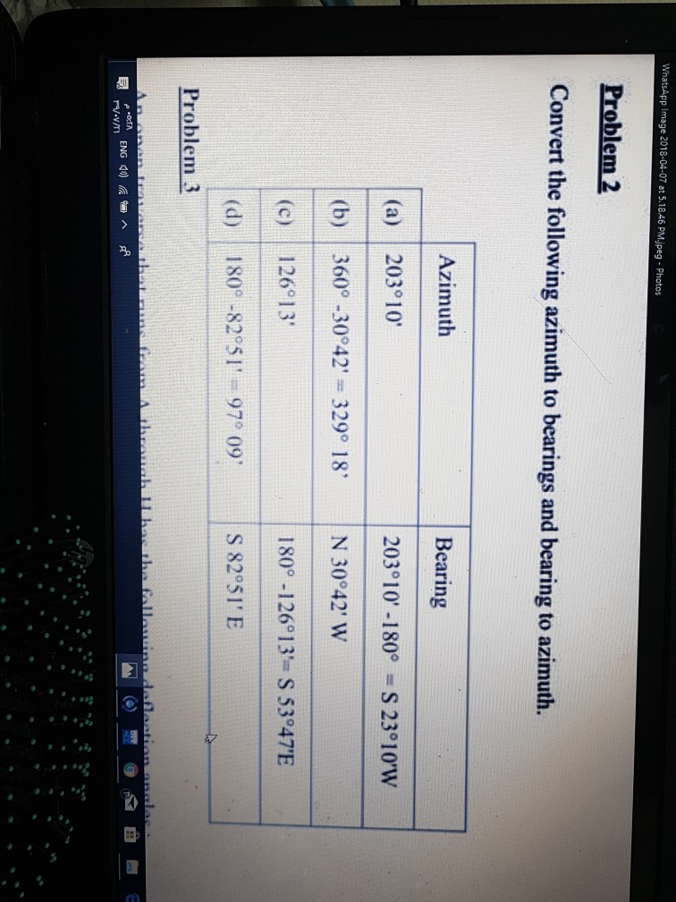 Solved WhatsApp Imag e 2018-04-07 at 5.18.46 P Problem 2 | Chegg.com