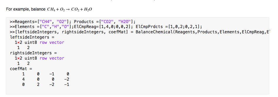 Solved: Balance Chemical Equations 1 Write A Function Bala... | Chegg.com