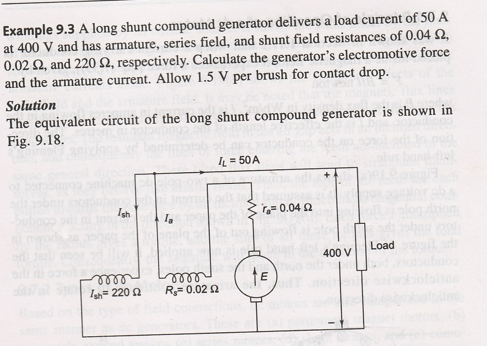 Solved A Pole Dc Shunt Generator Has An Armature Winding Chegg Com My