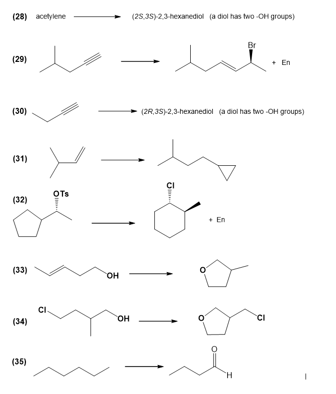 Solved Complete A Full Synthesis Showing All