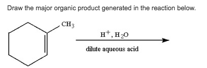 Solved Provide the structure of the major organic product of | Chegg.com