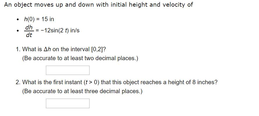 solved-an-object-moves-up-and-down-with-initial-height-and-chegg