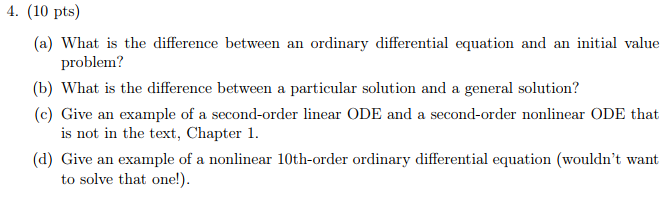 Solved (a) What is the difference between an ordinary | Chegg.com