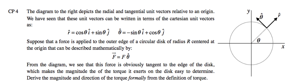 Solved CP4 The diagram to the right depicts the radial and | Chegg.com