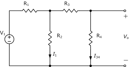 Solved Find I1 and Vo in the circuit shown given that V1=10V | Chegg.com