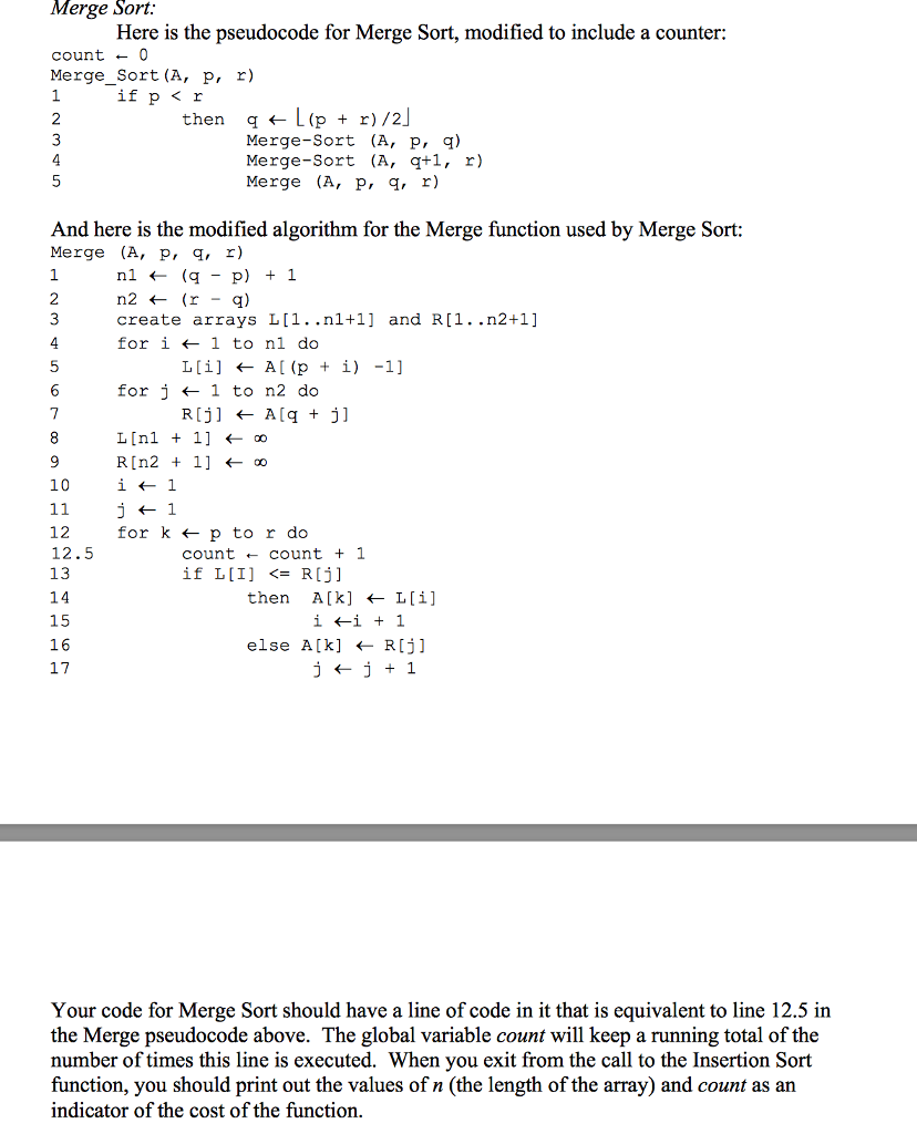 solved-merge-sort-here-is-the-pseudocode-for-merge-sort-chegg