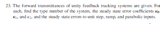 Solved what is the type number of this system of transfer | Chegg.com