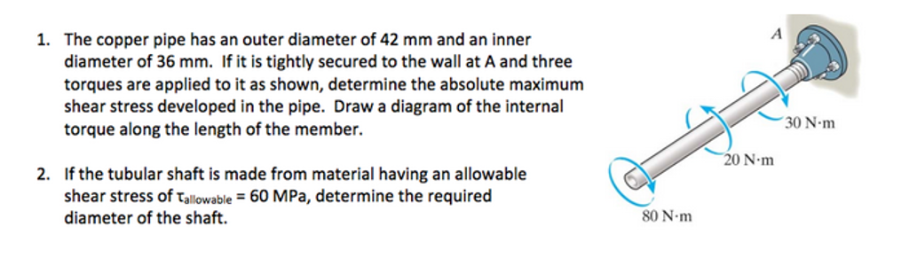 solved-the-copper-pipe-has-an-outer-diameter-of-42-mm-and-an-chegg