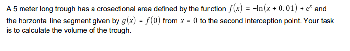 Solved 1c.by Hand, Calculate The Cross Sectional Area Of The 