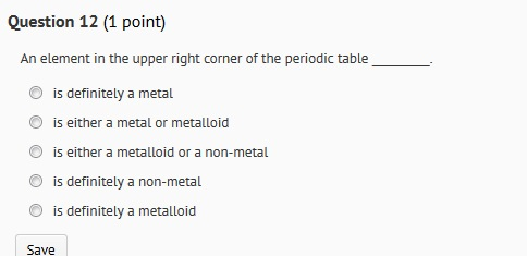 Solved Which pair of elements below should be the most | Chegg.com