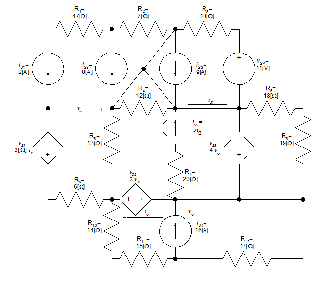 Solved 2. a) Use the node-voltage method to write a | Chegg.com