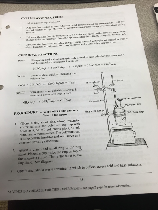 Thermochemistry lab