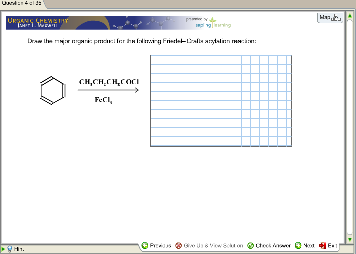 Solved Draw the major organic product for the following