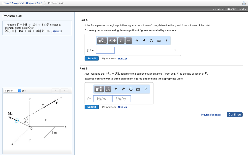 Solved The force F={6i+10j+8k}N creates a moment about point | Chegg.com