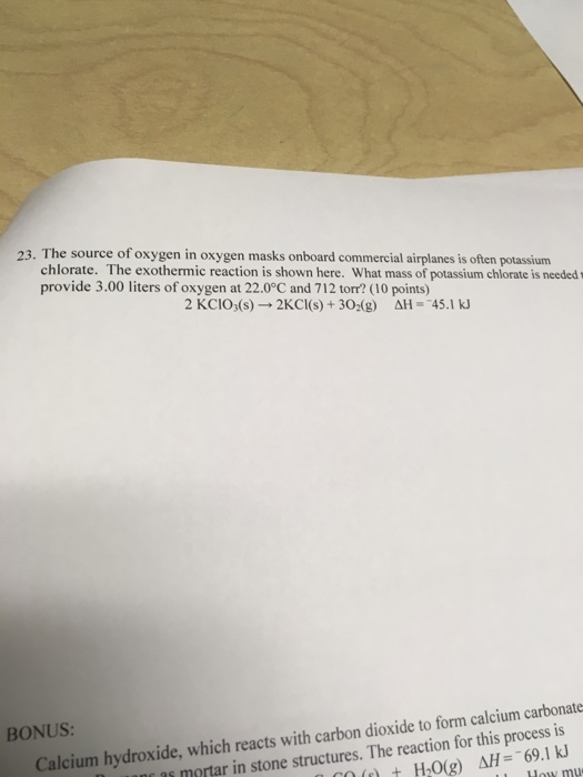 solved-the-source-of-oxygen-in-oxygen-masks-onboard-chegg