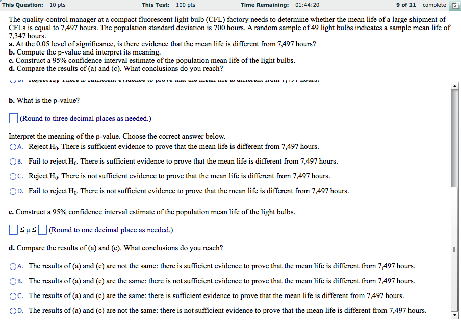 Solved This Question 10 pts This Test 100 pts Time