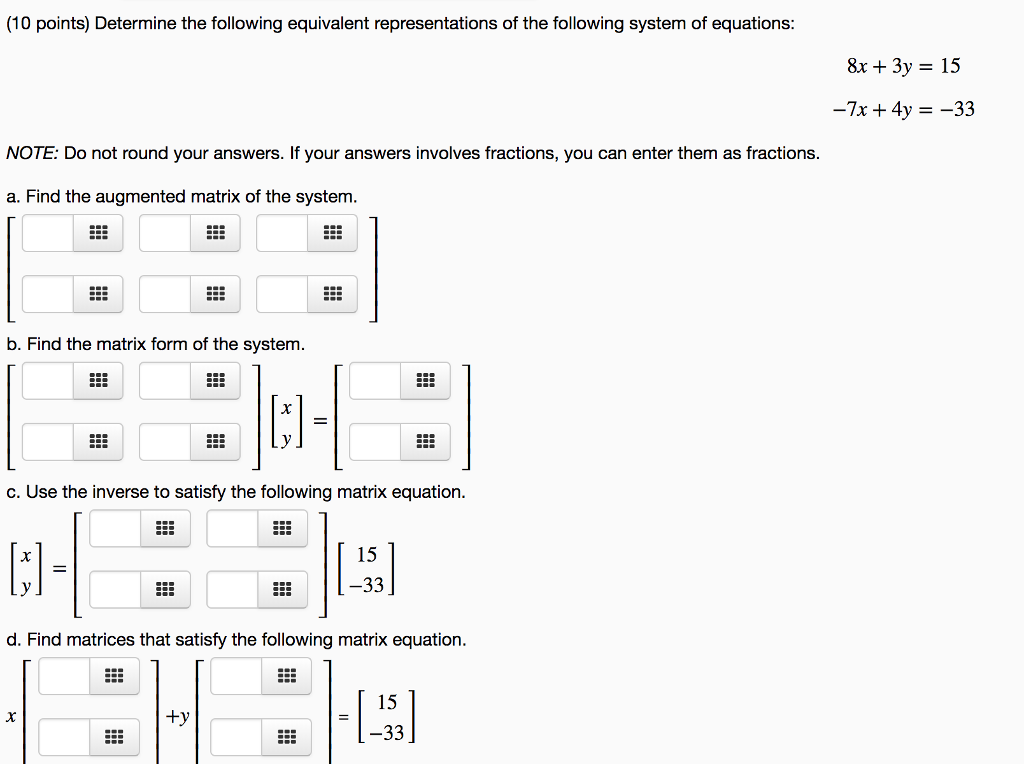 Solved (10 points) Determine the following equivalent | Chegg.com