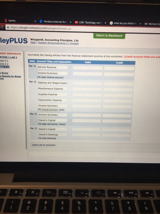 Solved: The Trial Balance Columns Of The Worksheet For Dix... | Chegg.com