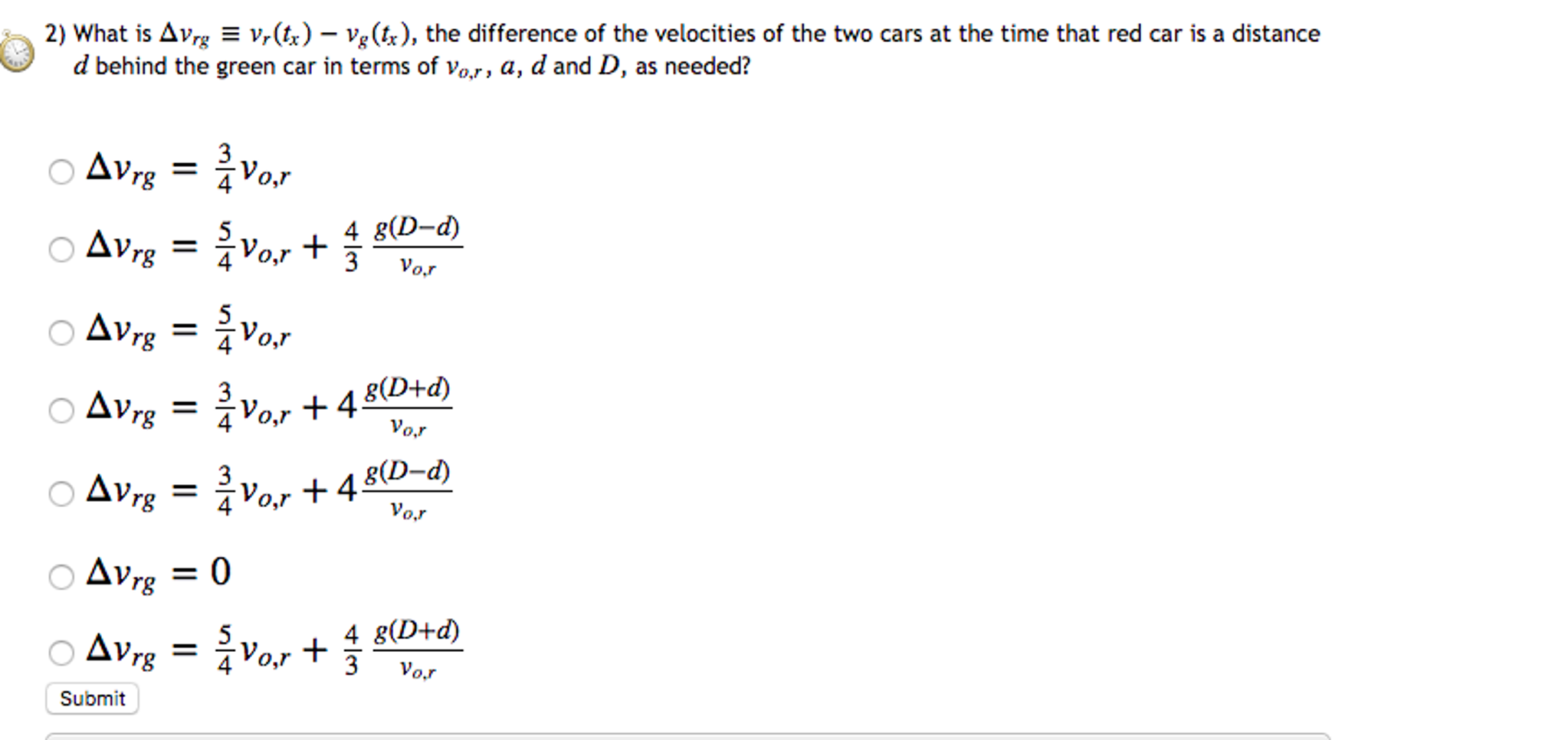 Solved The next two questions refer to the situation below. | Chegg.com