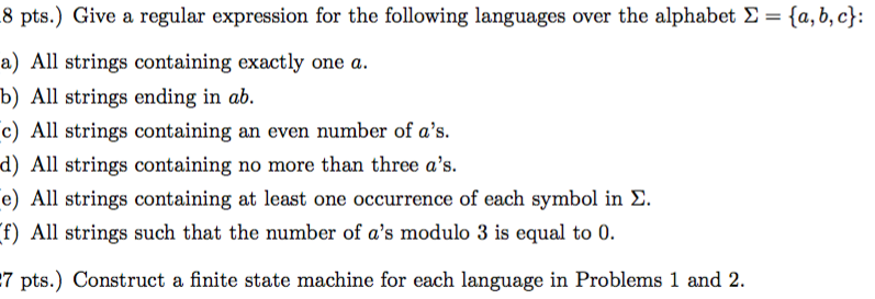 solved-give-a-regular-expression-for-the-following-languages-chegg