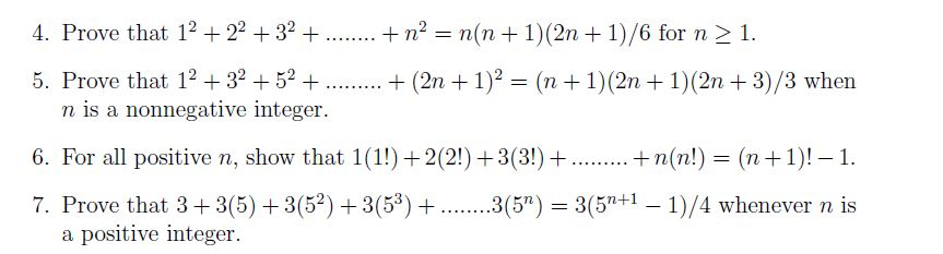 Solved 1. (a) Attempt to find a formula for the sum of the | Chegg.com