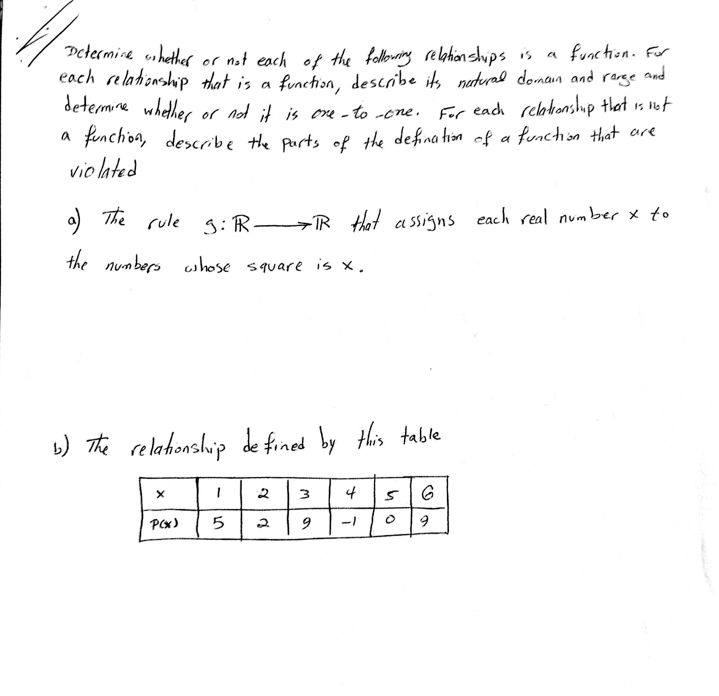 Solved Determine Whether Or Not Each Of The Following 5462