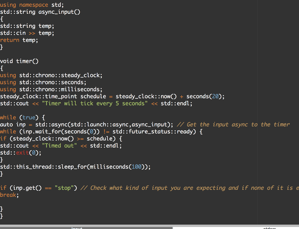 Solved I want to get ride of the STD:: thing since i am | Chegg.com