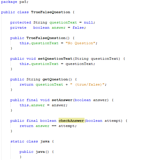 Solved Programming Assignment 1. Download “pa5.zip”, extract | Chegg.com