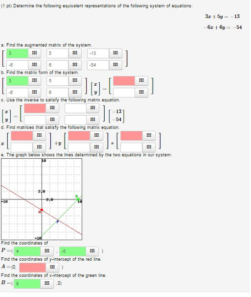 Solved Determine The Following Equivalent Representations Of