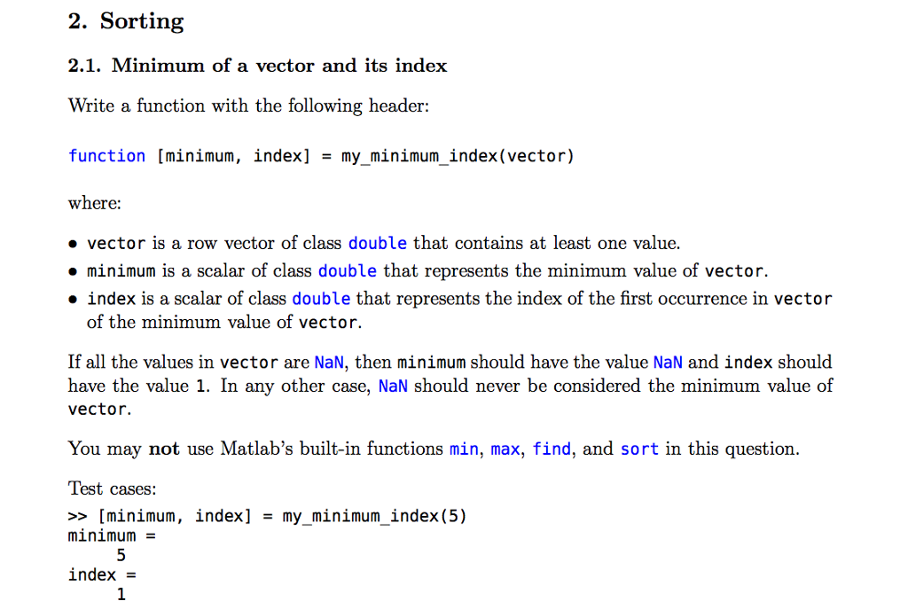 Solved Write a function with the following header function